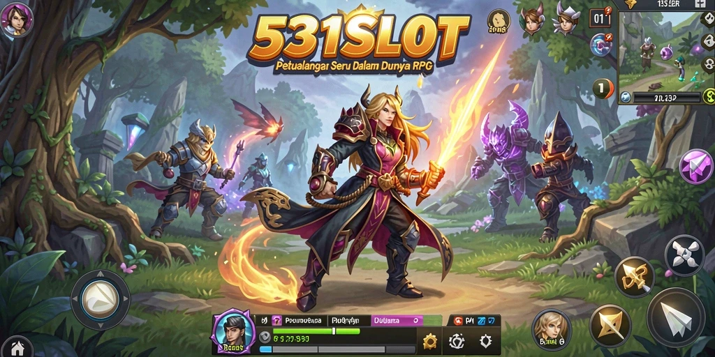 Tampilan gameplay RPG yang seru di 531SLOT.