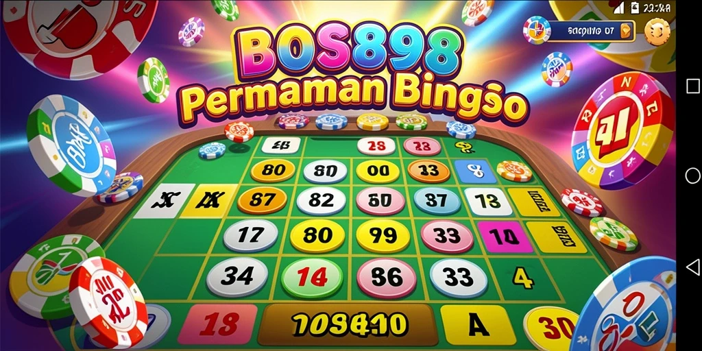 Tampilan gameplay seru dalam permainan Bingo BOS898.