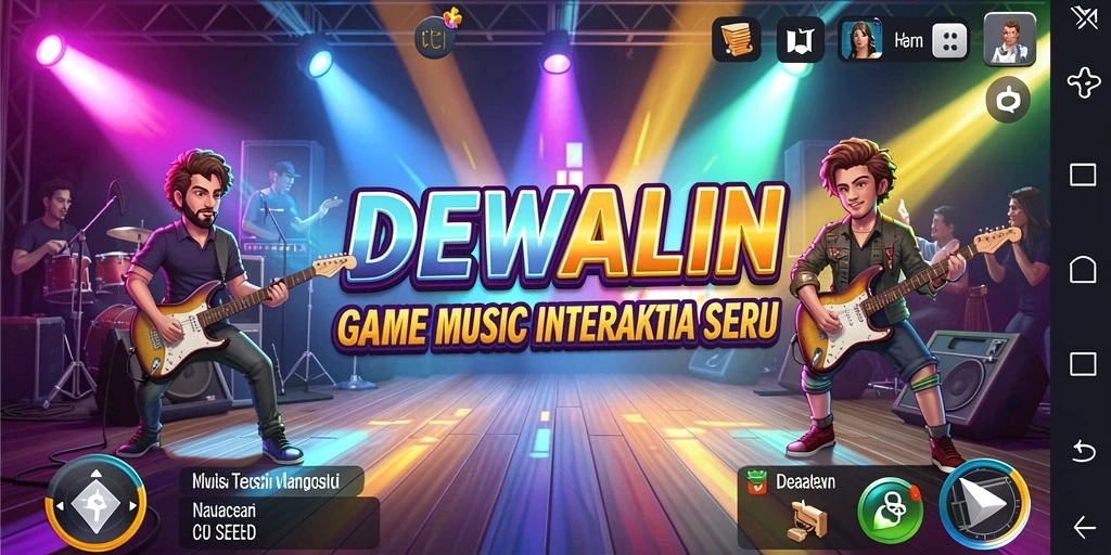 Tampilan gameplay DEWALIN yang menarik dan interaktif.