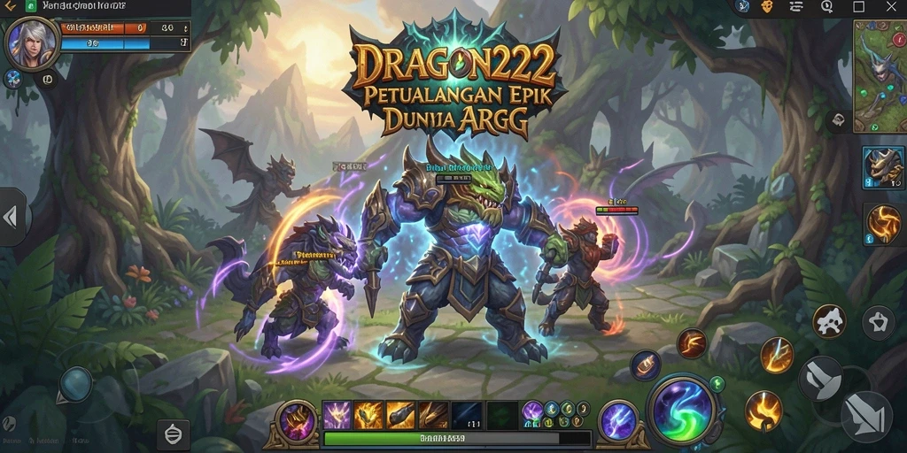 Screenshot gameplay menunjukkan aksi seru karakter dalam dunia ARPG.