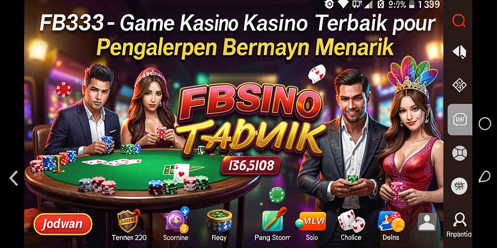 Tampilan gameplay FB333 yang mendebarkan dan menghibur.