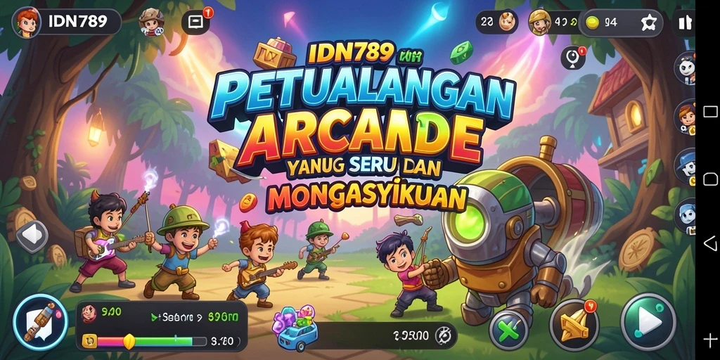 Tangkapan layar dari gameplay seru IDN789, menampilkan aksi dinamis.