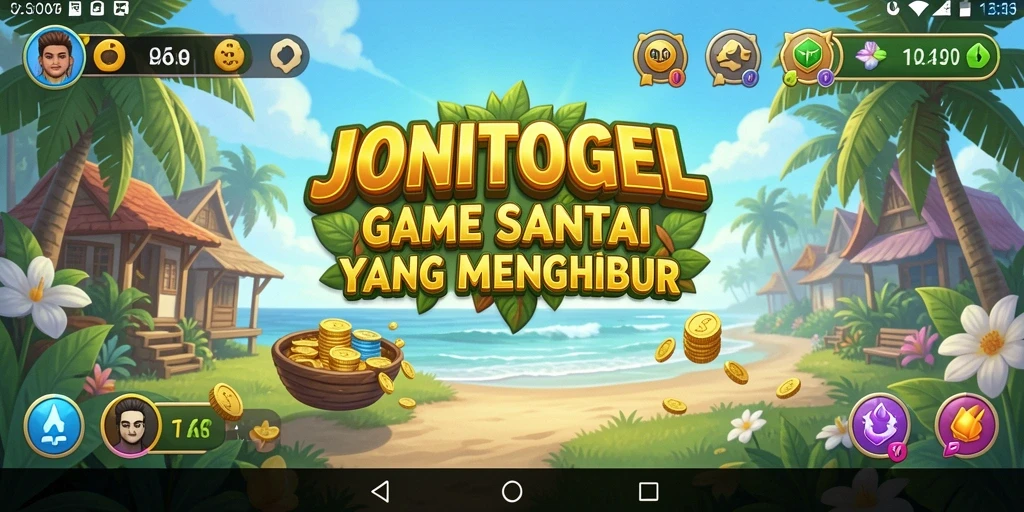 Tampilan gameplay variatif dan penuh warna dari JONITOGEL.
