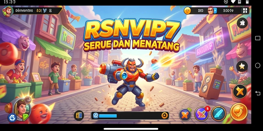 Screenshot permainan RSNVIP7 menampilkan aksi permainan arcade yang seru.