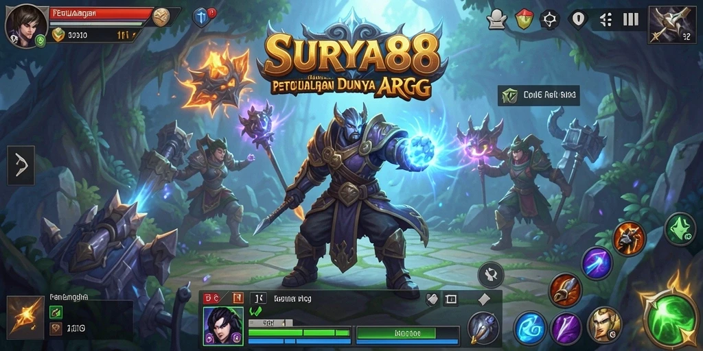 Gameplay menarik SURYA88 dengan pertarungan seru dan eksplorasi dunia yang luas.
