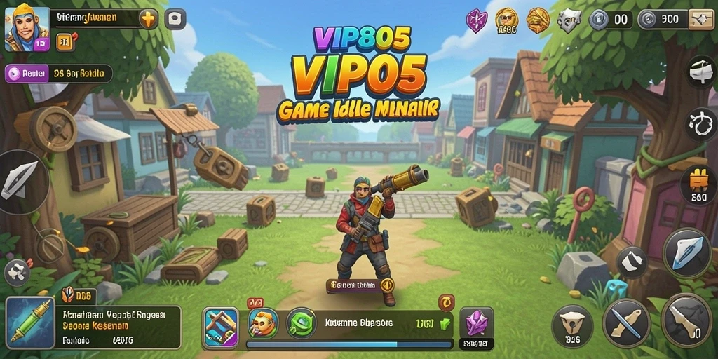 Gameplay seru dan visual memukau dalam VIP805.