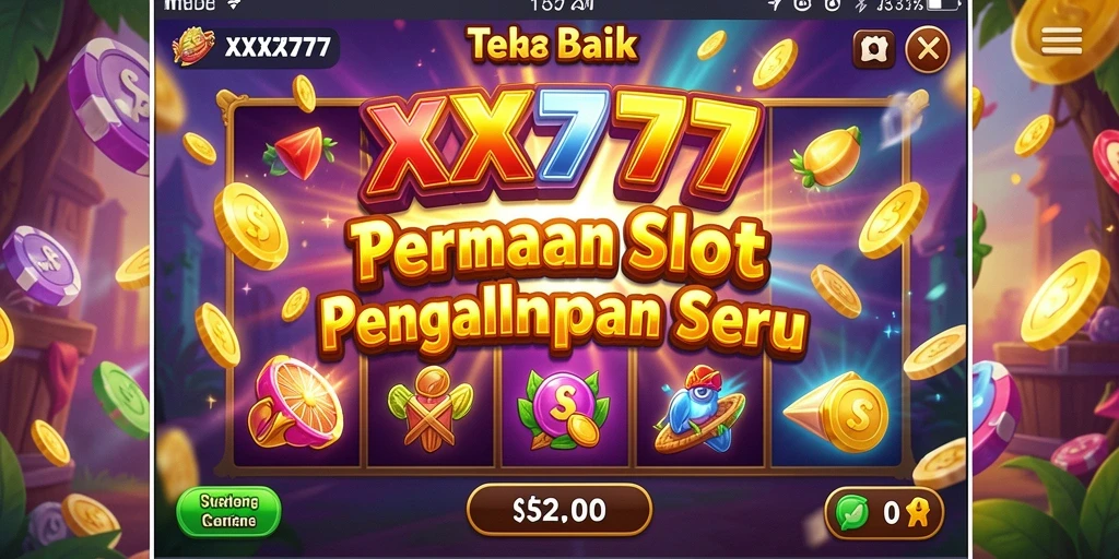 Gameplay menyenangkan dari XXX777 dengan berbagai tema slot.