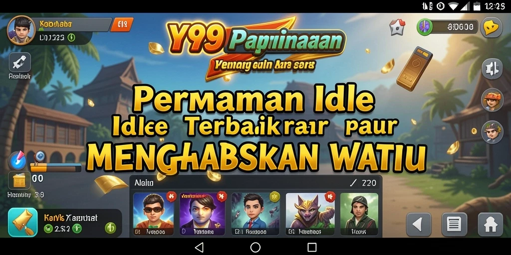 Tampilan gameplay Y89 yang santai dan memikat.